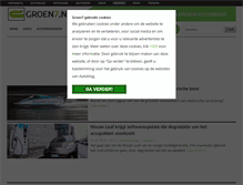 Tablet Screenshot of groen7.nl